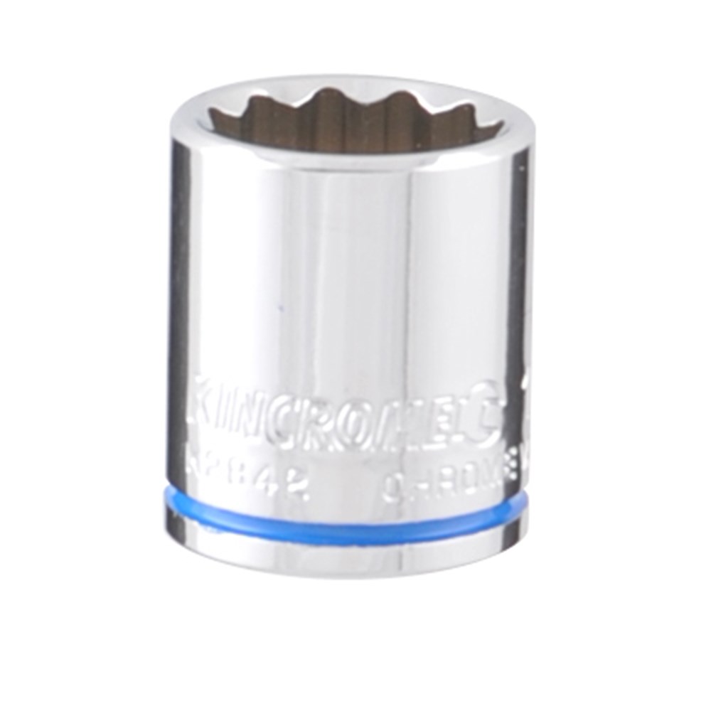 KINCROME SOCKET 3/8'' DVE 17MM MIRROR POLISH